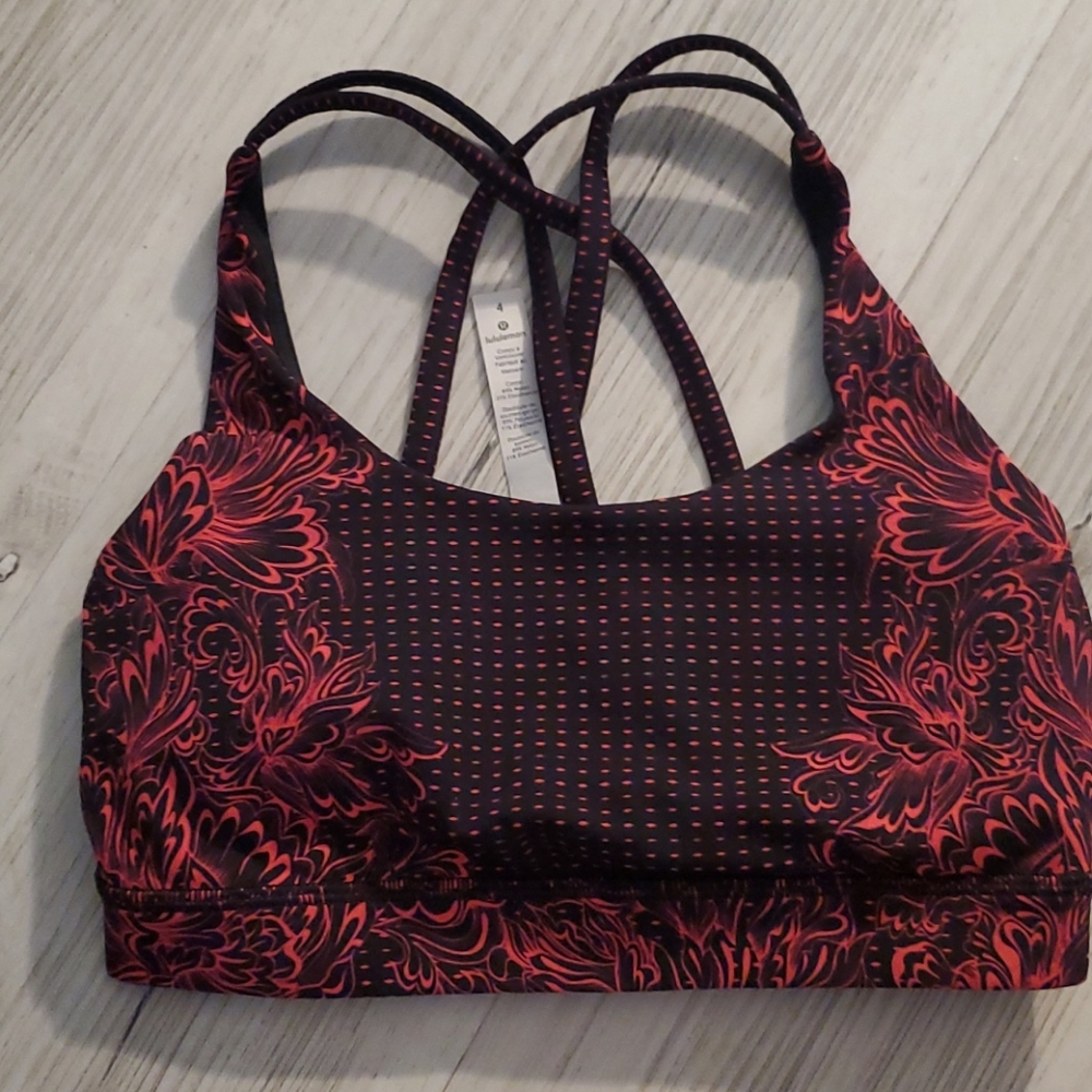 Lululemon Energy Bra, Size 4